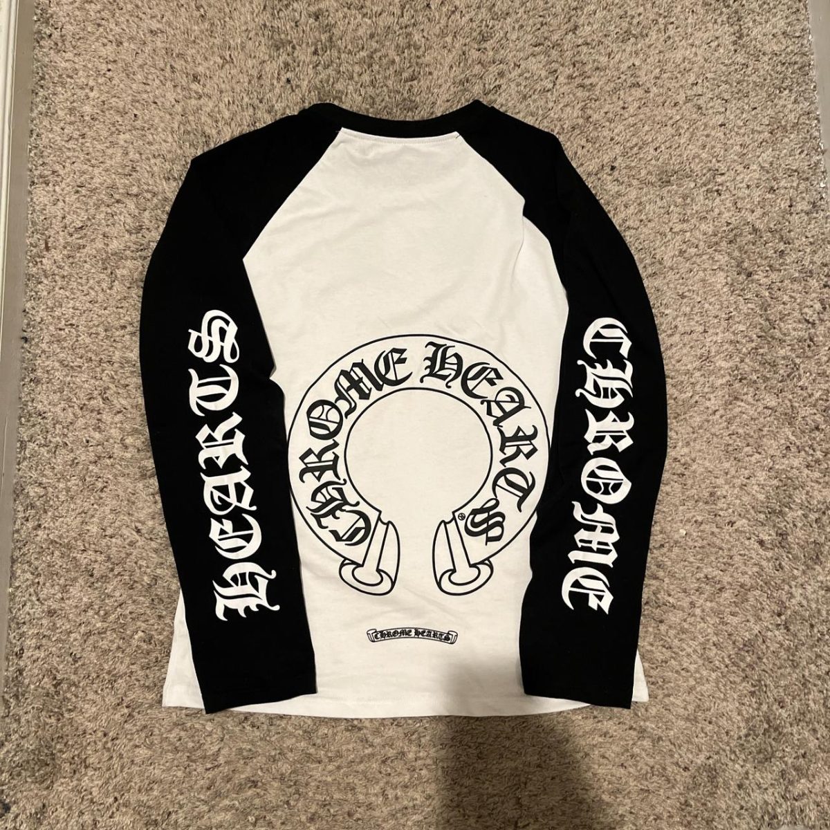 Chrome Hearts Men's White and Black T-shirt - Image 2