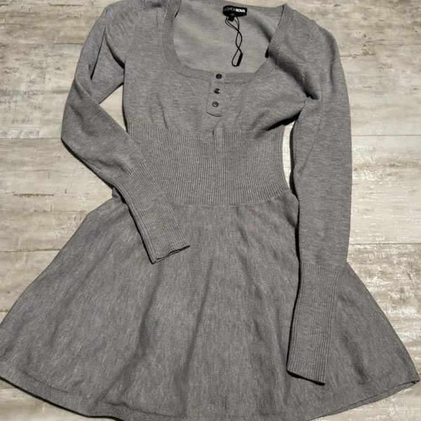 Fashion Nova Women's Grey Dress