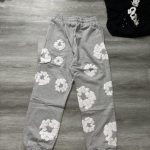 Denim Tears Men's Grey Joggers - Image 2