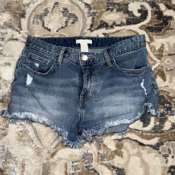 H&M Women's Blue and Navy Shorts
