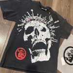 Hellstar Men's Black and Navy Shirt - Image 2