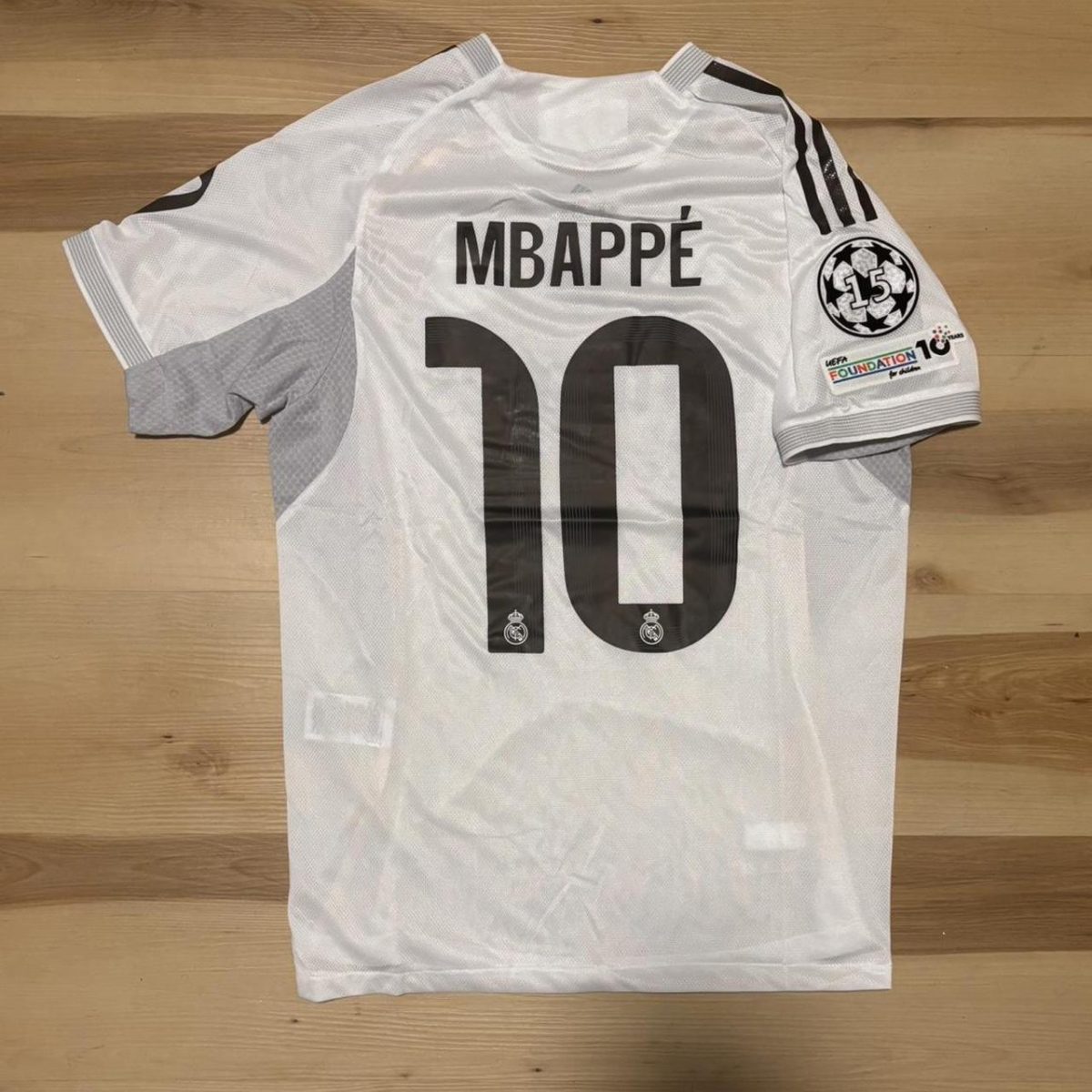 Mbappe 10 Real Madrid 25/26 home Jersey - Image 1