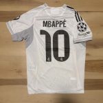 Mbappe 10 Real Madrid 25/26 home Jersey