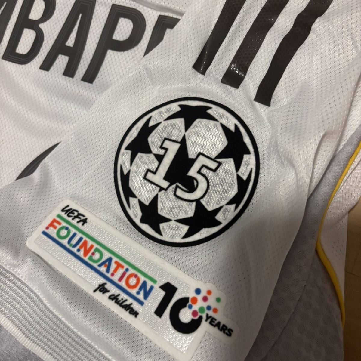 Mbappe 10 Real Madrid 25/26 home Jersey - Image 3