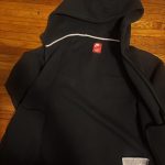 BLACK nike Tech Jacket - Image 3
