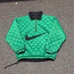 Nike Men's Green and Black Jacket