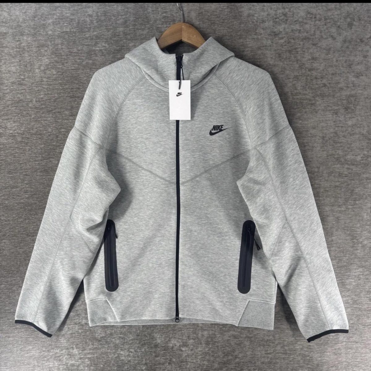 Grey nike tech Jacket - Image 1