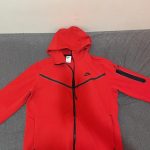 Red Nike Tech Jacket