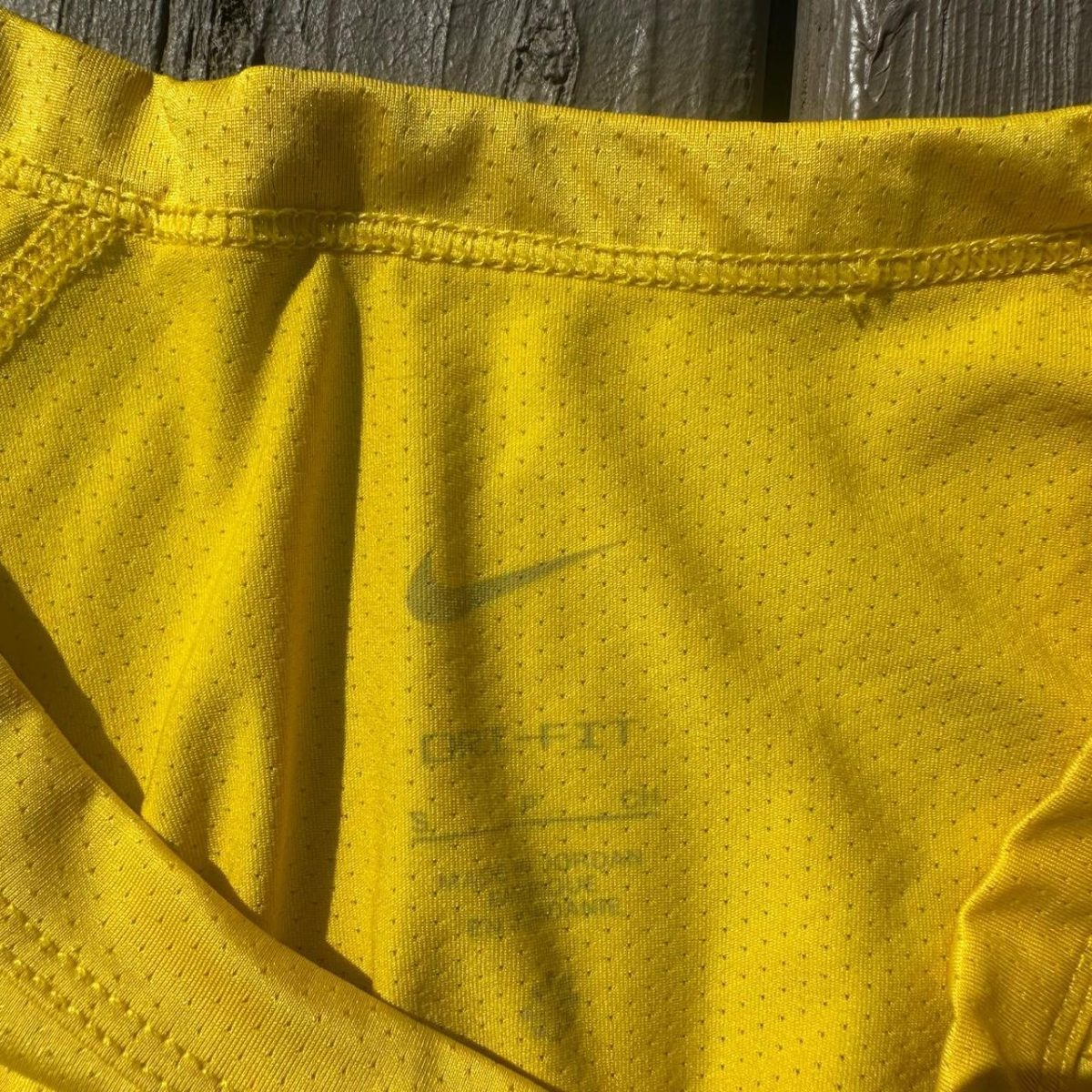 Nike Men's Yellow T-shirt - Image 3