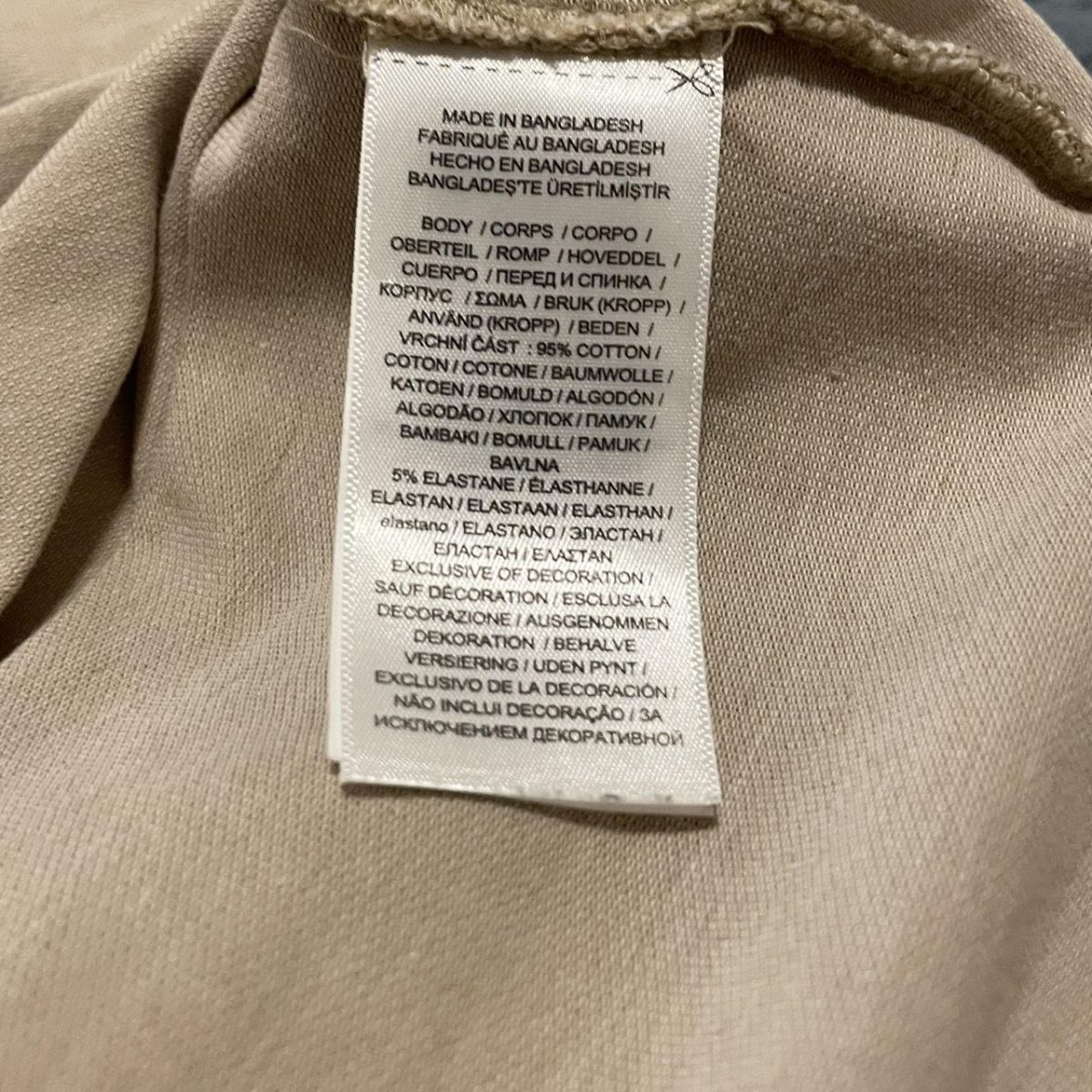 Polo Ralph Lauren Men's cream shirt - Image 3