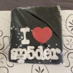 I Love Spider Hoodie Black - Image 2