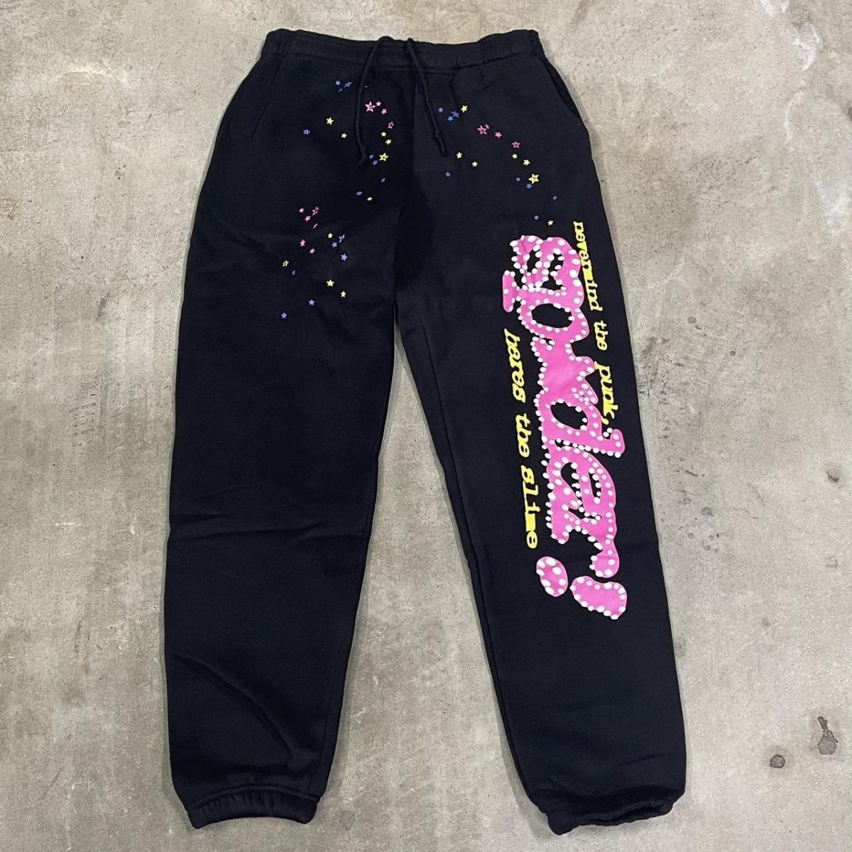 Black Spider worldwide sweatpants - Image 1