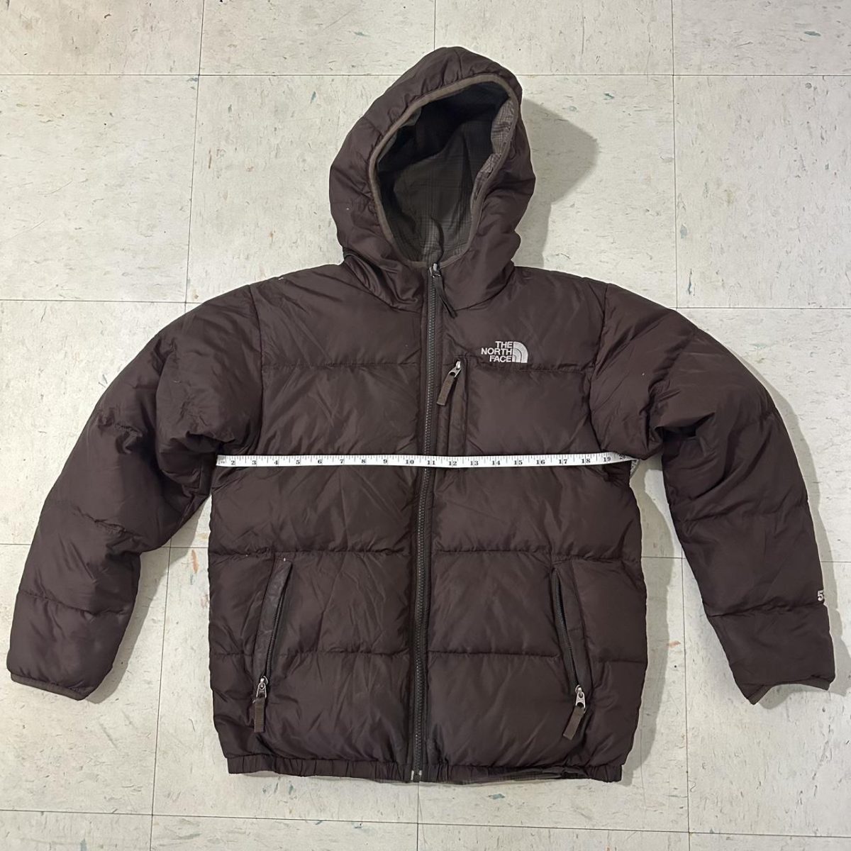 The North Face Men's Brown Jacket. - Image 2