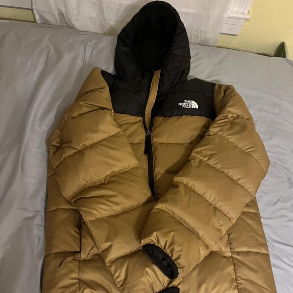The North Face Men's Khaki and Gold Jacket