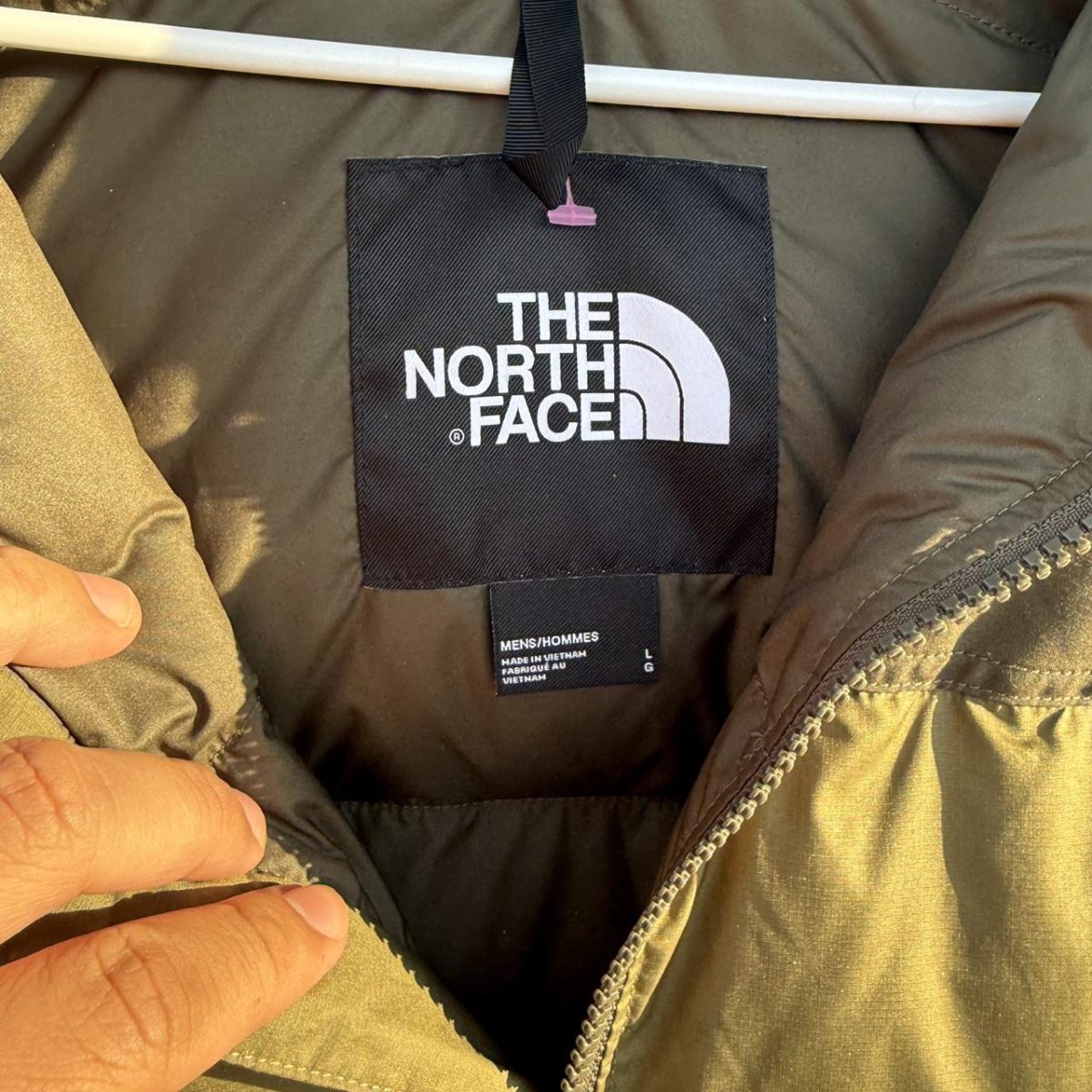 The North Face Men's Khaki and Green Jacket - Image 2