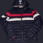 Tommy Hilfiger Men's Navy and Black Jacket