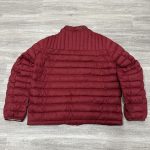 Tommy Hilfiger Men's Red and Burgundy Jacket - Image 4