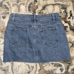 Women's Blue and Navy Skirt - Image 2