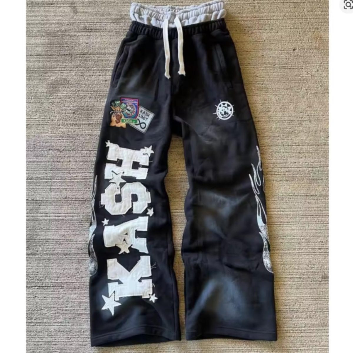 Y2K American Sweatpants - Image 1