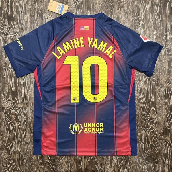 Lamine Yamal 10 Barcelona 25/26 Home Jersey